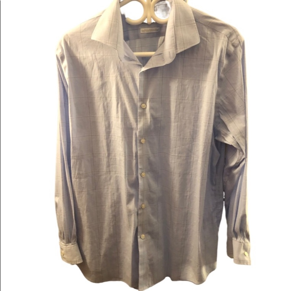 ✨Host pick✨Michael Kors Long Sleeve Slim fit Button Down Shirt Men’s 32/33